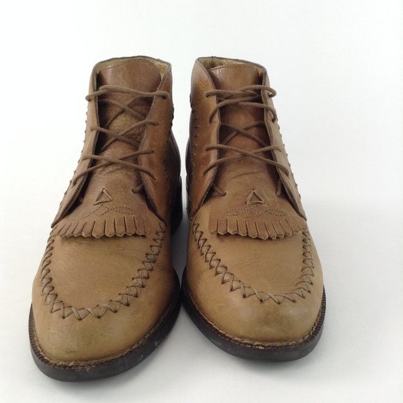 Ariat Lace Up Kiltie Roper Ankle Boots